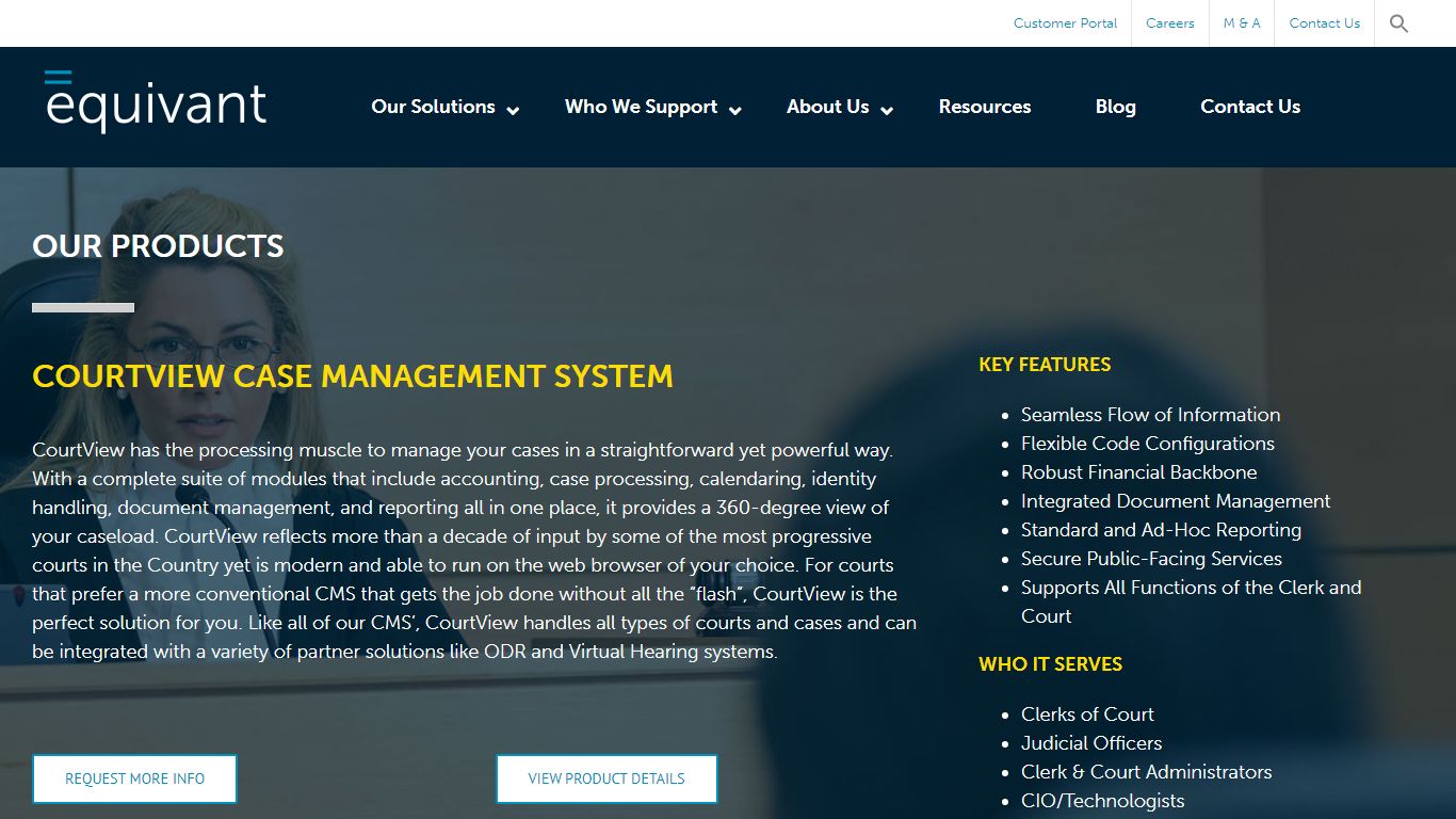 CourtView Case Management System - equivant